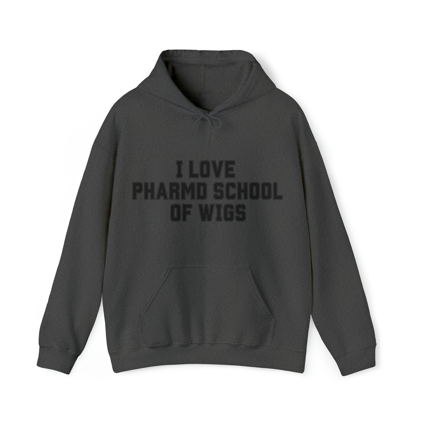 I love PHARMD Collegiate Hoodie - Black